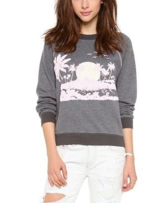 Pink Island Sweater