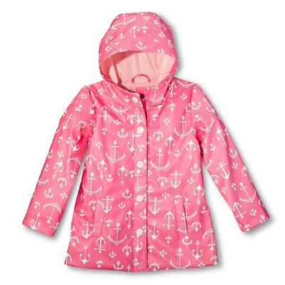 Pink Taffy Anchor Raincoat