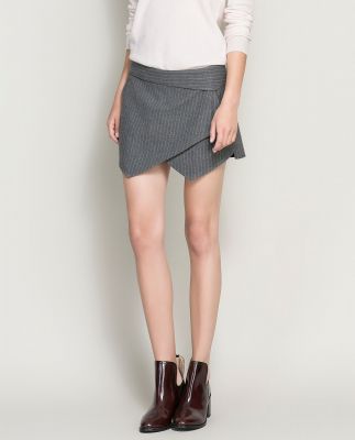 Pinstripe Skort