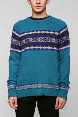 Placed Fair Isle Sweater