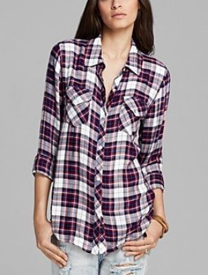 Plaid Button Down Shirt