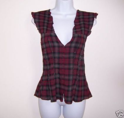 Plaid Top