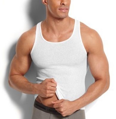 Platinum Ribbed Tank