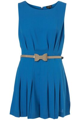 Pleat Bow Playsuit