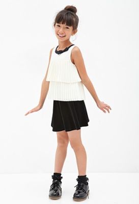 Pleated Bow Top