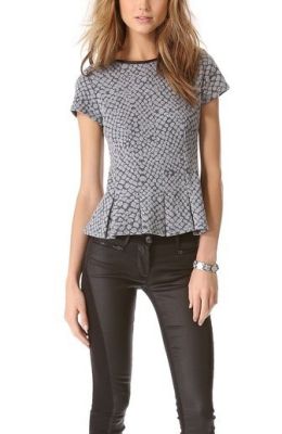 Pleated Croc Top
