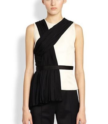 Pleated Drape Shell