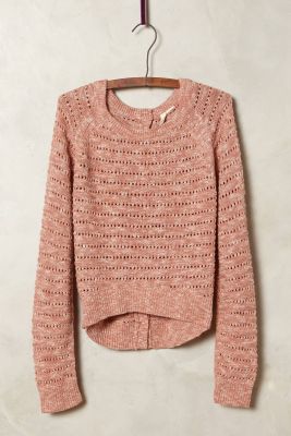 Pointelle Midi Pullover