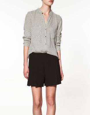 Polka Dot Printed Blouse