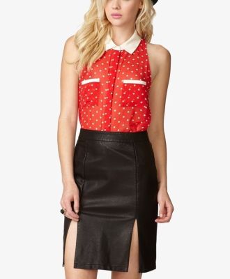 Polka Dot Racerback Shirt
