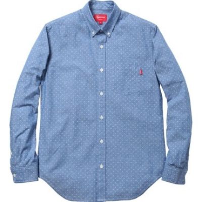 Polka Dot Shirt - Blue
