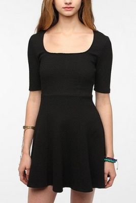 Popcorn Ponte Knit Dress