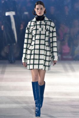 Pre-Fall 2015 Check Coat