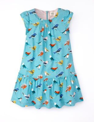 Pretty Printed Cord Dress