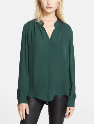 Print Silk Georgette Blouse