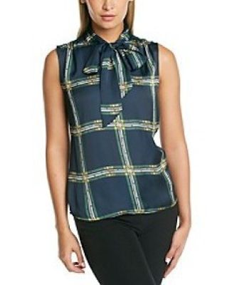 Printed Tie Neck Cami
