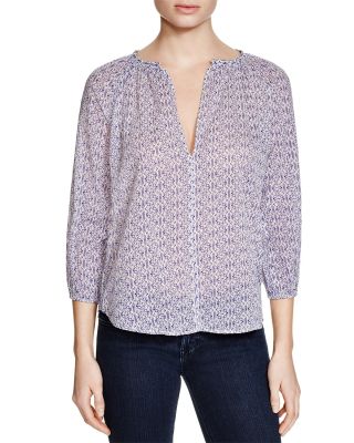 Printed Voile Blouse