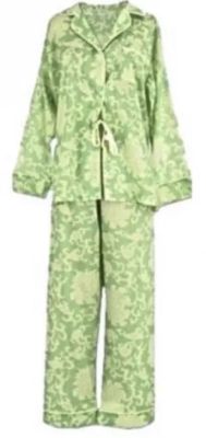 Bedhead - Ming Green Brocade Pajamas