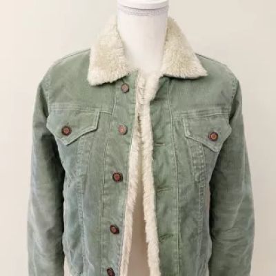 Earl Jeans - Corduroy Sherpa Trucker Jacket