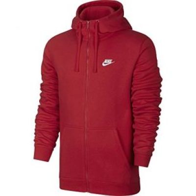 Nike - Mens Sportswear Full Zip Club Hooded Sweatshirt 804389-454