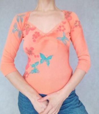 Paola Perome - Ribbed Wrap Top