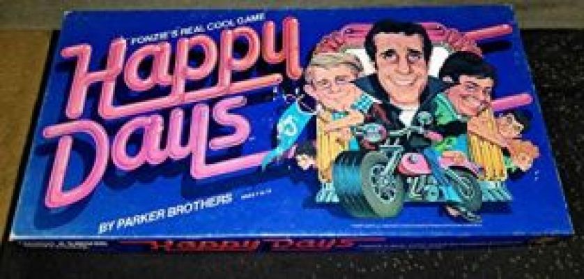 Parker Brothers - Happy Days Fonz Cool Board Game