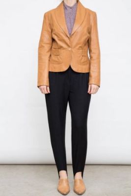 Paul Berman - Vintage Brown Leather Jacket