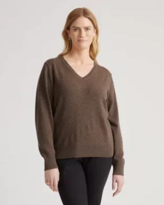 Quince - V-Neck Sweater