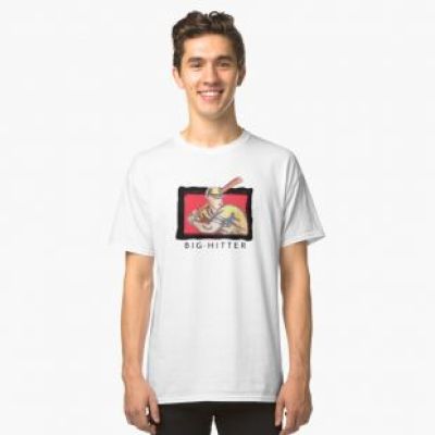 Redbubble - Big Hitter Slim Fit T-Shirt