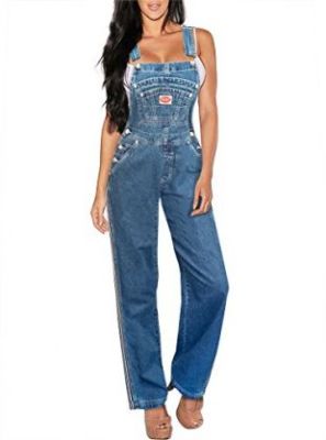 Revolt - Classic Denim Bib Overalls PVJ6032