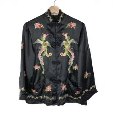 Sleeper - Embroidered Silk Phoenix Jacket