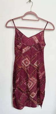 Tocca - Red Paisley Silk Dress