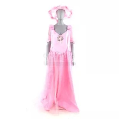 Barry & Mindy's Wedding Pink Bridesmaid Dress Costume