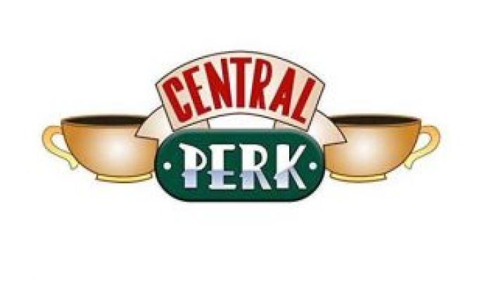 Central Perk Nostalgic 90s Sticker