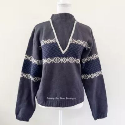 Extremely Rare Vintage 90s Wool Sweater