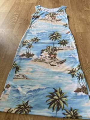 Hawaiian Island Handmade Dress