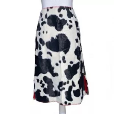 Vintage Cow Print Skirt