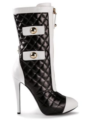 Quilted Leather Boots