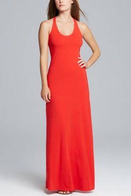 Racerback Jersey Maxi Dress