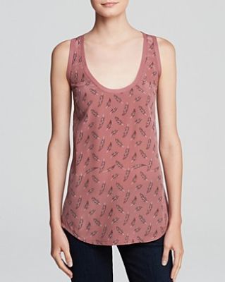 Rain Spotted Feathers Tank