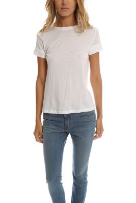 Raw Sleeve Detail Tee