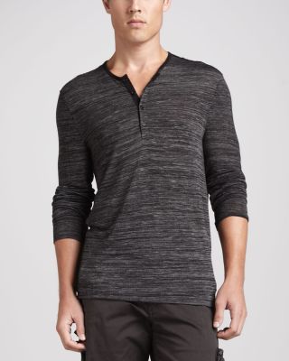 Raw-Edge Henley