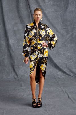 Resort 2016 Perfume-Bottle Print Dress