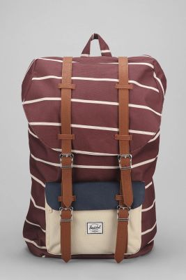 Retreat Rust Stripe Backpack