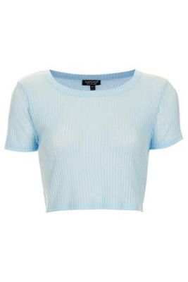 Rib Crop Tee