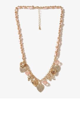 Ribbon Charm Necklace