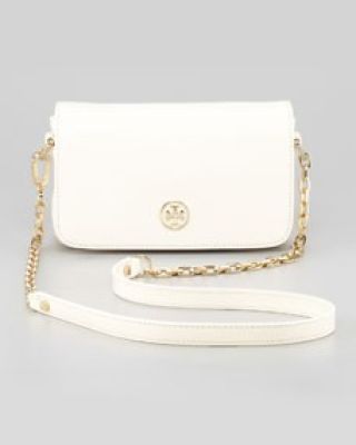 Robinson Chain-Strap Mini Bag, Bleach White	