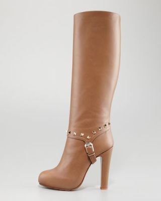 Rockstud Knee Boot