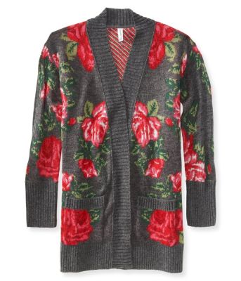 Rose Boyfriend Cardigan