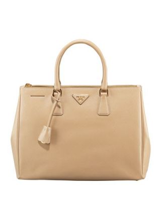 Saffiano Executive Tote Bag, Beige